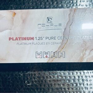 Royale Platinum 1.25" Pure Ceramic Plates
